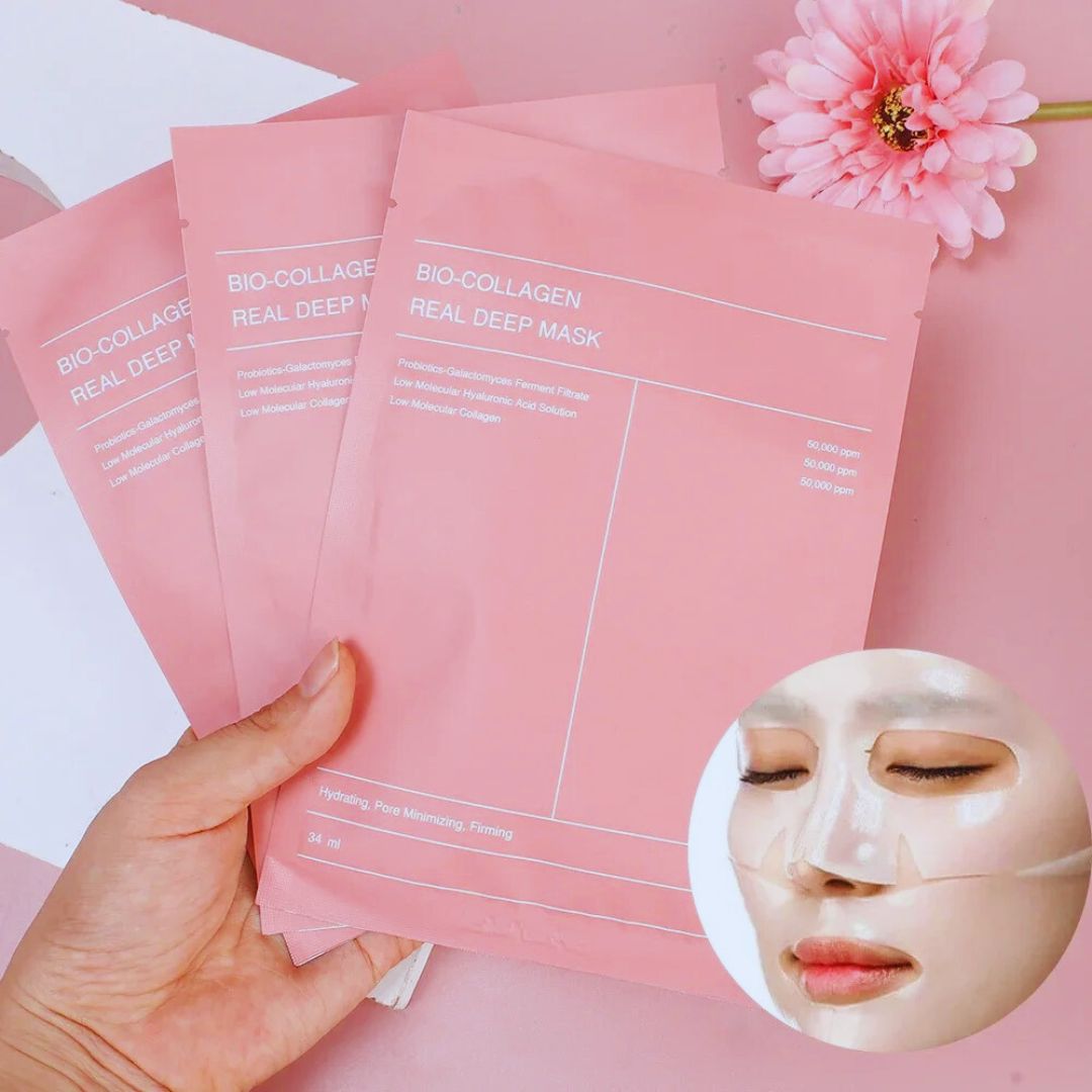 Masque Visage au Collagène – Hydratation Intense & Éclat Naturel