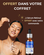 🎁 OFFERT : 1 Sérum Anti-rides au Rétinol & Collagène
